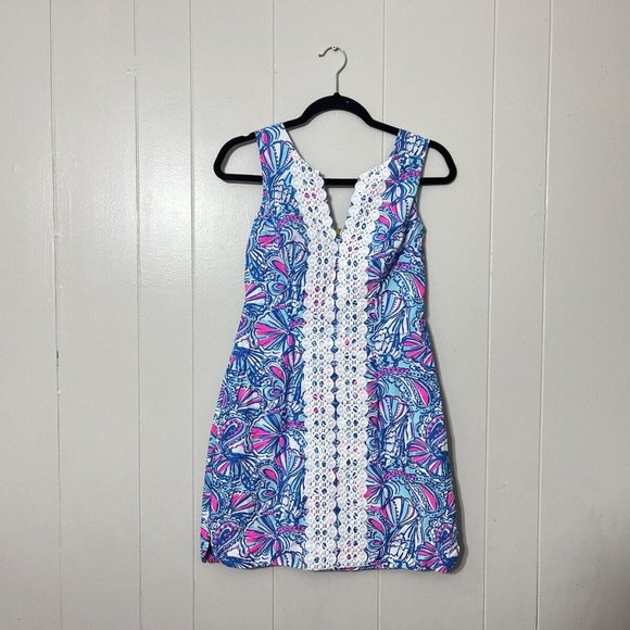 Lilly Pulitzer 20th Anniversary Collection Dress Size 4 EUC - Picture 1 of 9